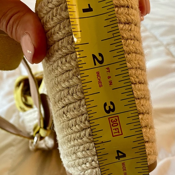 Marc Fisher Women Odilia Platform Heeled Sandals Rope Jute Size 11 - Picture 8 of 12